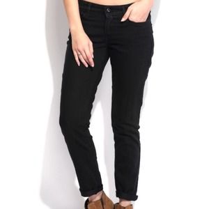 Levi's 571 Vintage 90s Slim Fit Black Jeans Women… - image 1